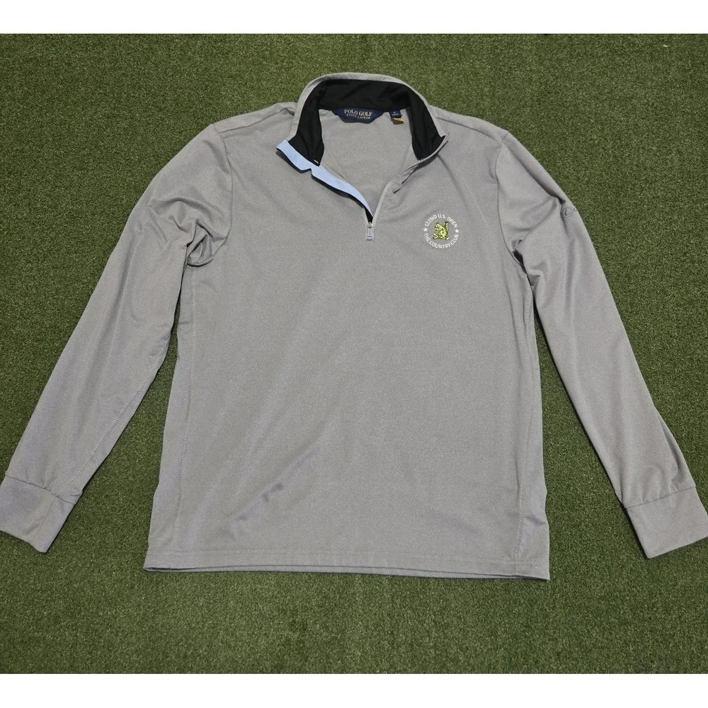 Polo Golf Ralph Lauren 122nd US Open The Country Club Medium Gray Lexus Logo